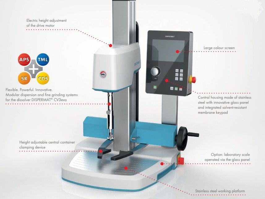Dispermat® CV3evo - Disperseur de laboratoire polyvalent_0