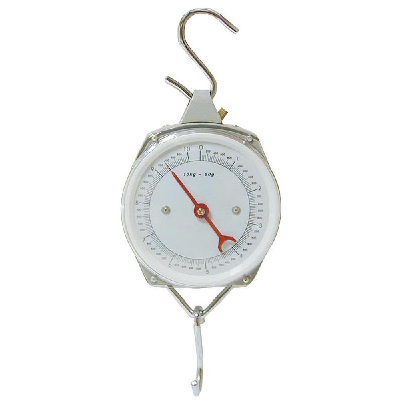 Dynamomètre à aiguille - 25 kg - diamètre 150 mm avec double crochets_0