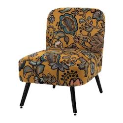 Fauteuil bucolique Indi jaune -  Autre Tissu Amadeus 80x69 cm - jaune 3520071911052_0