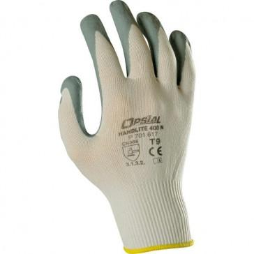 Gant anti-coupures HANDLITE 400N en polyamide avec enduction nitrile grise T9 - OPSIAL_0