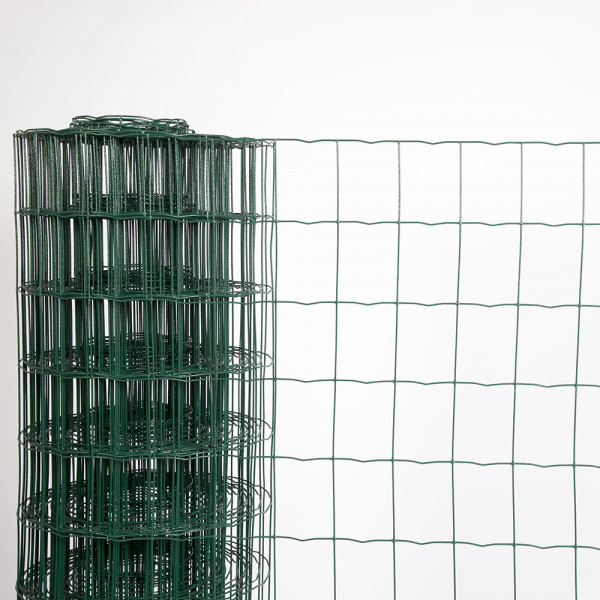 Grillage souple soudé - Ø 2,5mm - Rouleau 25m - Hauteur 1m50 ou 2m00 - Vert RAL 6005_0