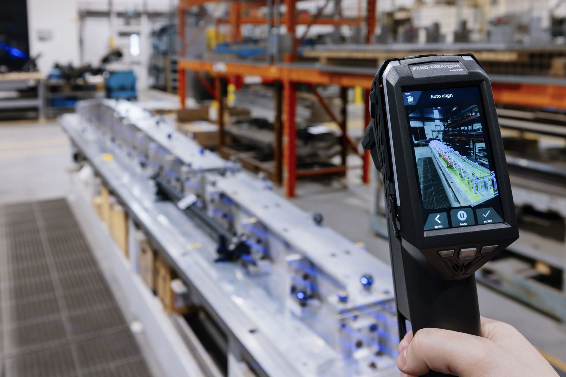 HandySCAN 3D Séries MAX - Solution de mesure 3D efficace, adaptée aux pièces de grande taille_1