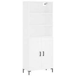 Helloshop26 - Buffet bahut commode armoire meuble de rangement organisateur cuisine salle de séjour salon haut 69,5 x 34 x 180 cm 02_0032621 - 300021_0
