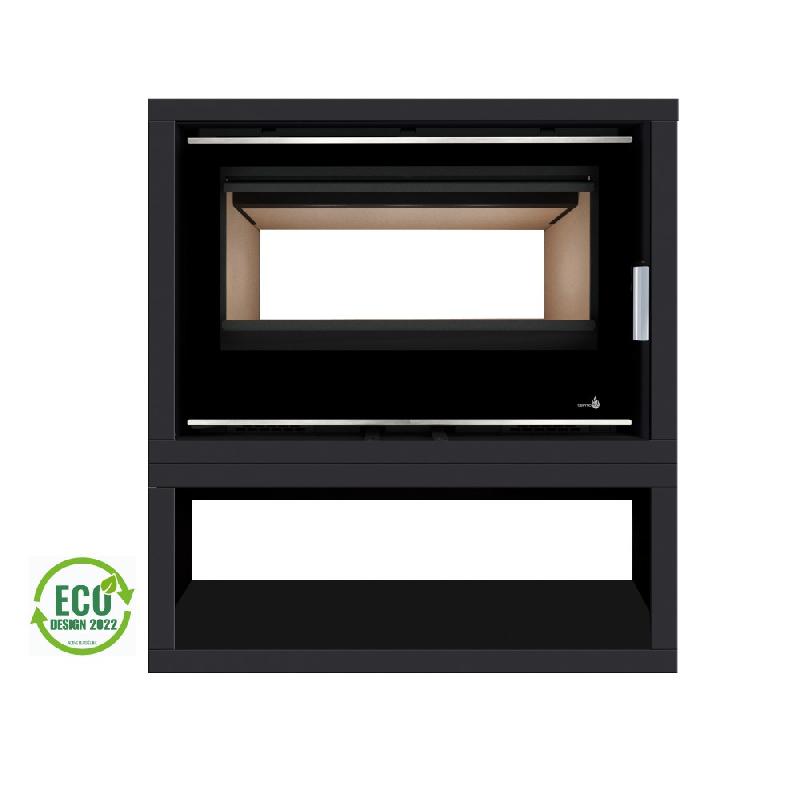 Insert poêle à bois ecodesign portimao-sl-895-s-df-box double face - 8kw + ventilation_0