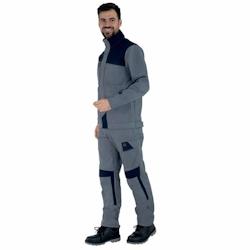 Lafont - Pantalon de travail avec poches genoux MUFFLER Bleu Ciel Taille XS - XS bleu 3609705763110_0