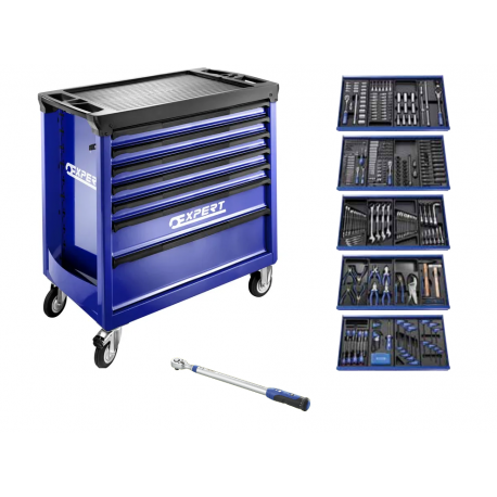 Servante 7 tiroirs 396 outils + Clé dynamométrique Expert by Facom | E220329_0