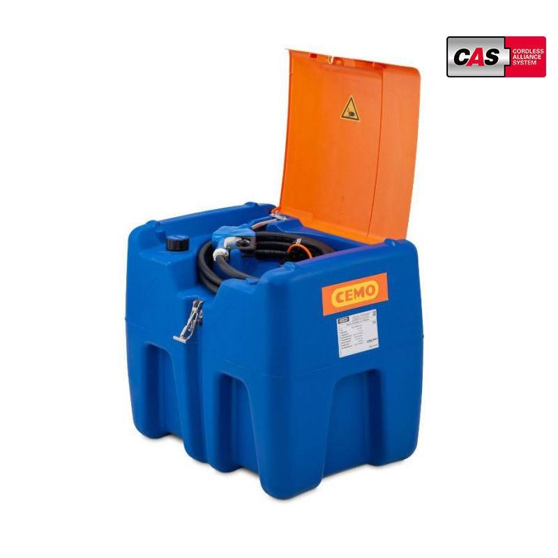 Station Blue Easy Mobil 210 litres - Pompe Centri SP30 18 V - Sans batterie et chargeur - Capot - CEMO - Référence 11595_0