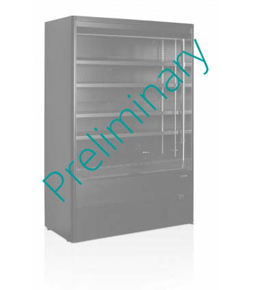 Vitrine réfrigérée libre service destinée aux magasins, cafés, sandwicheries, boucheries et épiceries -réf. Md1002b / md1002x tefcold_1