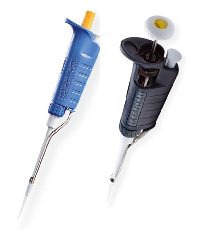 1 Pipetman P20, 1 Pipetman P200, 1 Pipetman P1000, 1 rack Tipack D200 et 1 rack Tipack D1000, 3 supports pour micropipettes, 10 clips couleur, 1 guide du pipetage