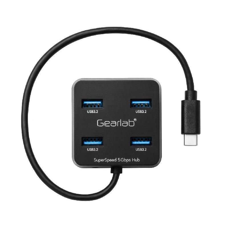 4 PORT USB 3.2 HUB WITH USB-C CABLE GEARLAB W126377061_0