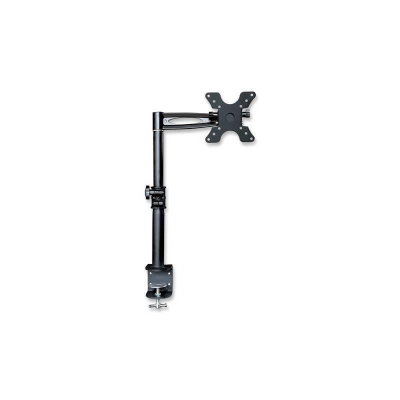 TECHLY ICA-LCD 501BK - Support d'écran plat pour bureau - 8 kg, VESA 75x75 et 100x100, réglable en hauteur et rotation 360°_0