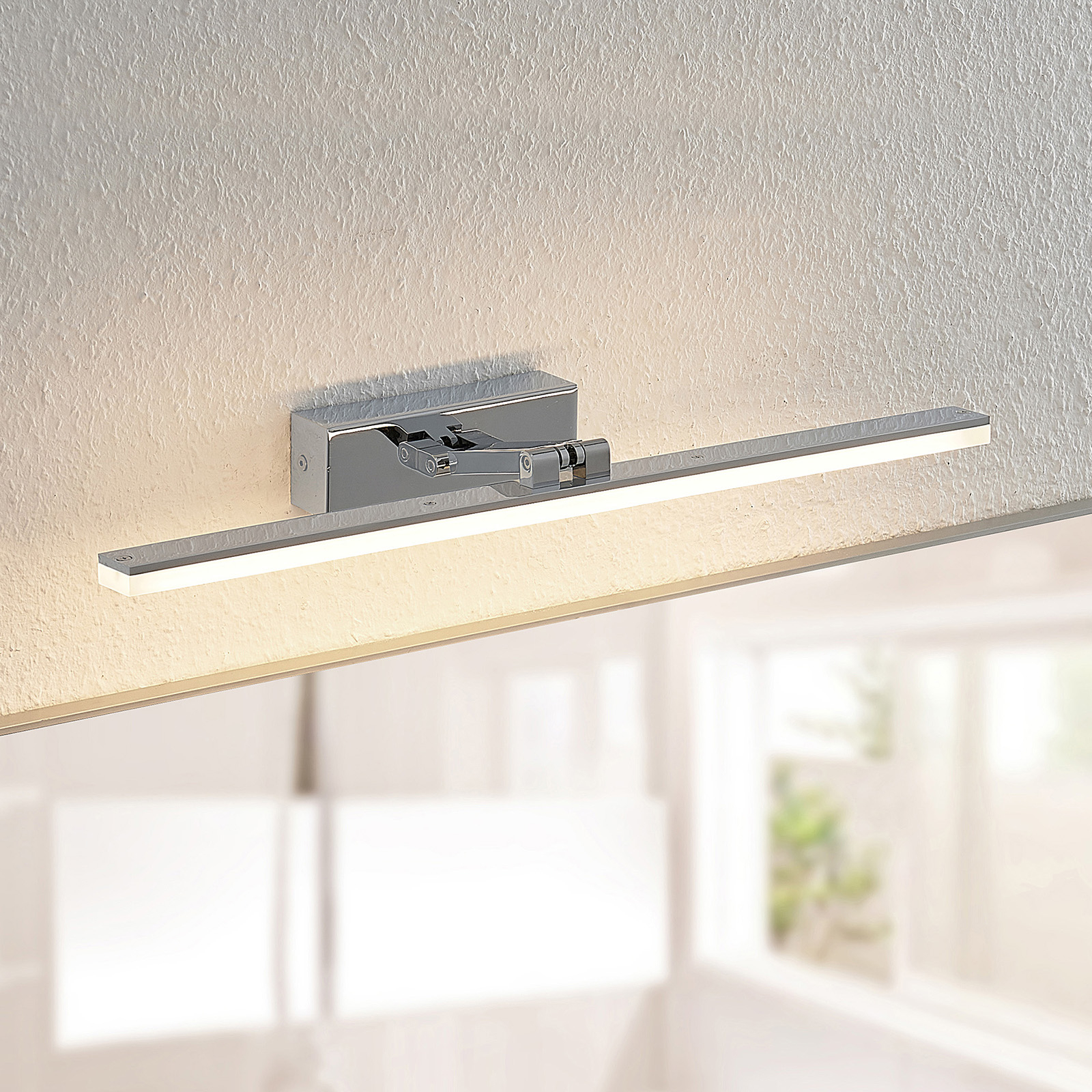ARCCHIO SOEY APPLIQUE POUR MIROIR LED, IP44, 53 CM