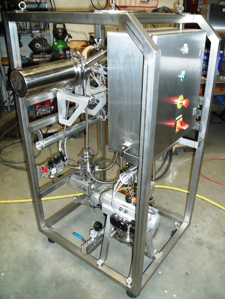 Banc de mesure granulométrique voie liquide - contrôle des particules inférieures à 1mm - utilisation slurry et liquide chargé_0