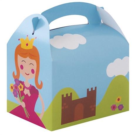 BOÎTE REPAS ENFANT MOTIF CHÂTEAU 17X16X10 CM (VENDU PAR 300)