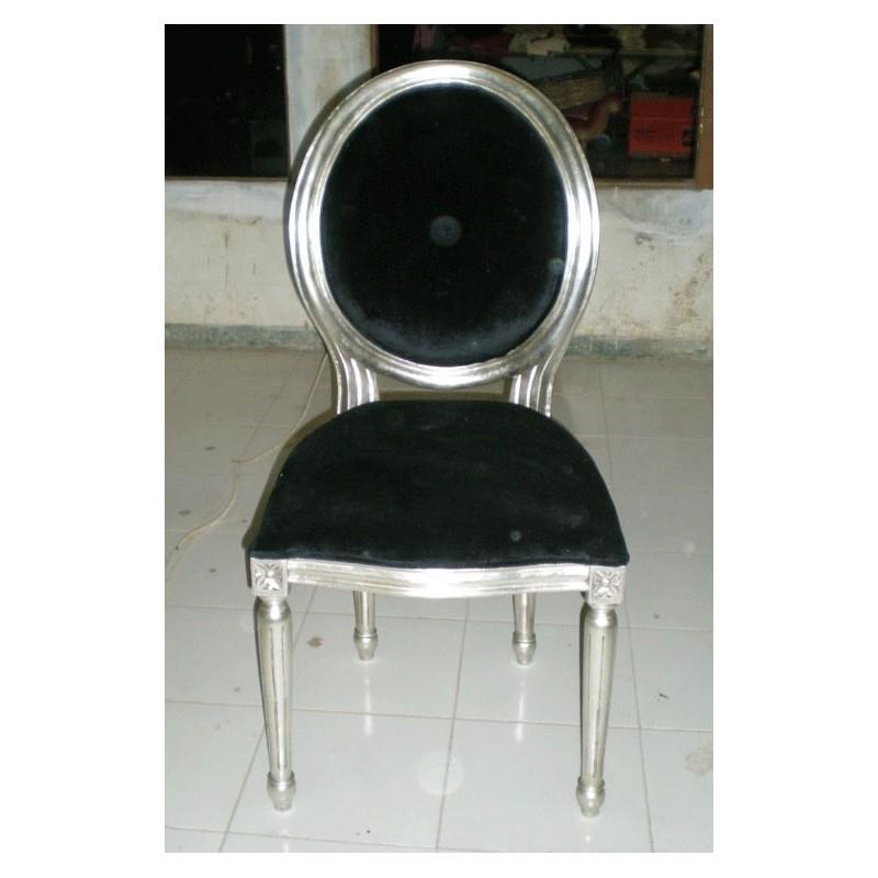 CHAISE MÉDAILLON ROUGE