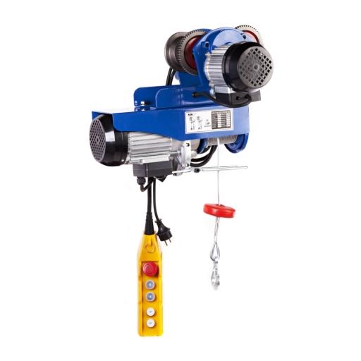 Chariot porte-palan PROCAT 800 - 800kg - câble acier 12m - moteur 1300W - marque MSW_0