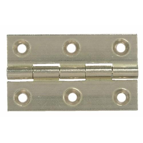 CHARNIÈRE RECTANGULAIRE LAITON POLI ÉTIRÉ 80X60MM MOD