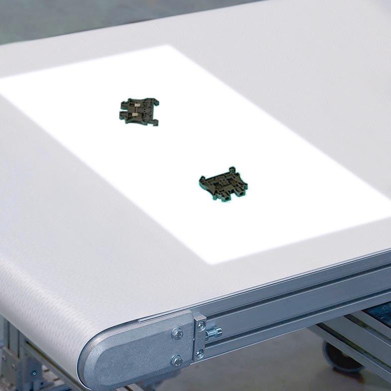 Convoyeur éclairant à bande avec unité de lumière transmise - contrôle optique - mk technology group_0