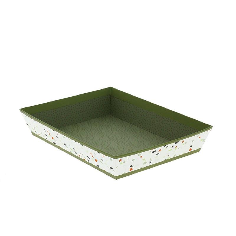 Corbeille carton rectangle 