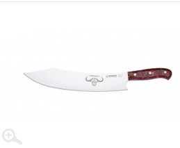 Couteau de cuisine giesser premium cut - barbecue - 30cm - rouge diamant_0