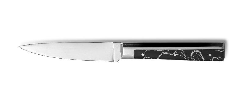 Couteau à steak Kilimanjaro Comas - lame lisse en acier inoxydable 420 - finition miroir_0