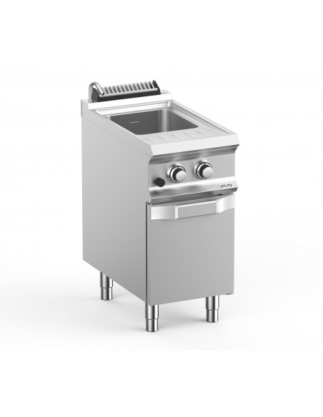 Cuiseur à pâtes gaz MBM sur placard ouvert Domina Pro 700 - CPG74A - 8,5 kW - Fabriqué en Italie_0