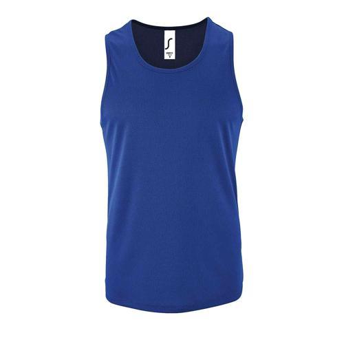 DÉBARDEUR PERSONNALISABLE DE SPORT HOMME EN POLYESTER ROYAL