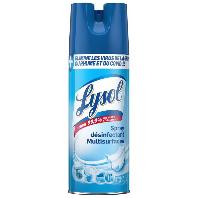 DESINFECTANT MULTI-SURFACES LYSOL FRAIS - SPRAY 400 ML