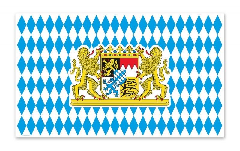 Drapeau Oktoberfest 90 x 150 cm avec armoiries - 210201_0
