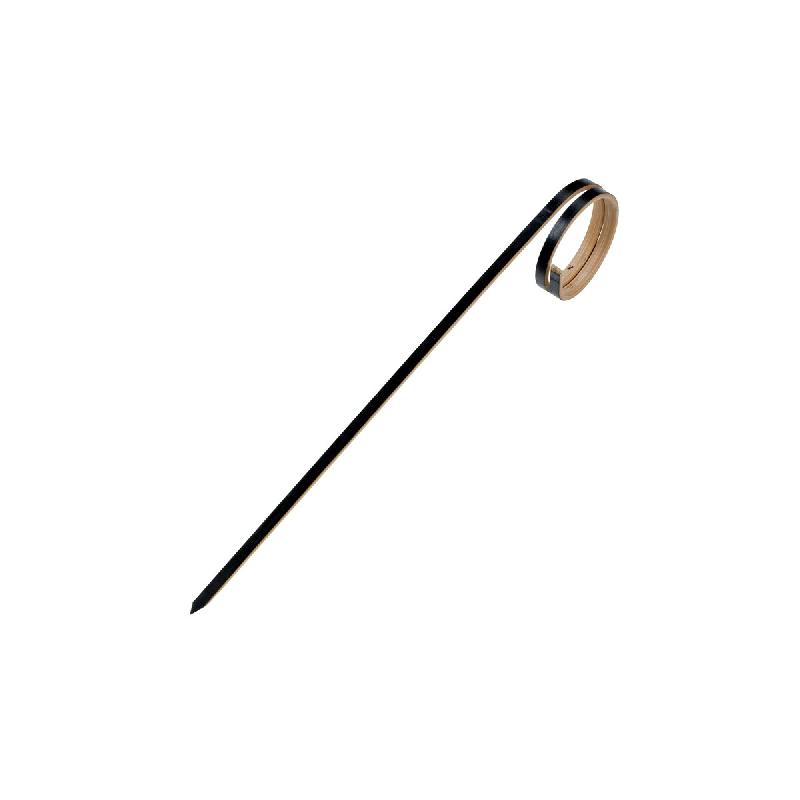 ECOLOMIQUE - 100 Pcs - Pique bambou noir 