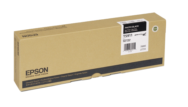 Epson - Cartouche d'encre photo noire 700ml pour traceur Stylus Pro 11880_0