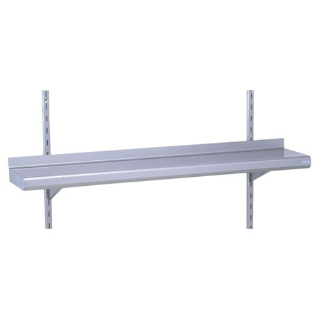 ETAGÈRE MURALE À CRÉMAILLÈRES 1 NIVEAU LONGUEUR 1500 MM