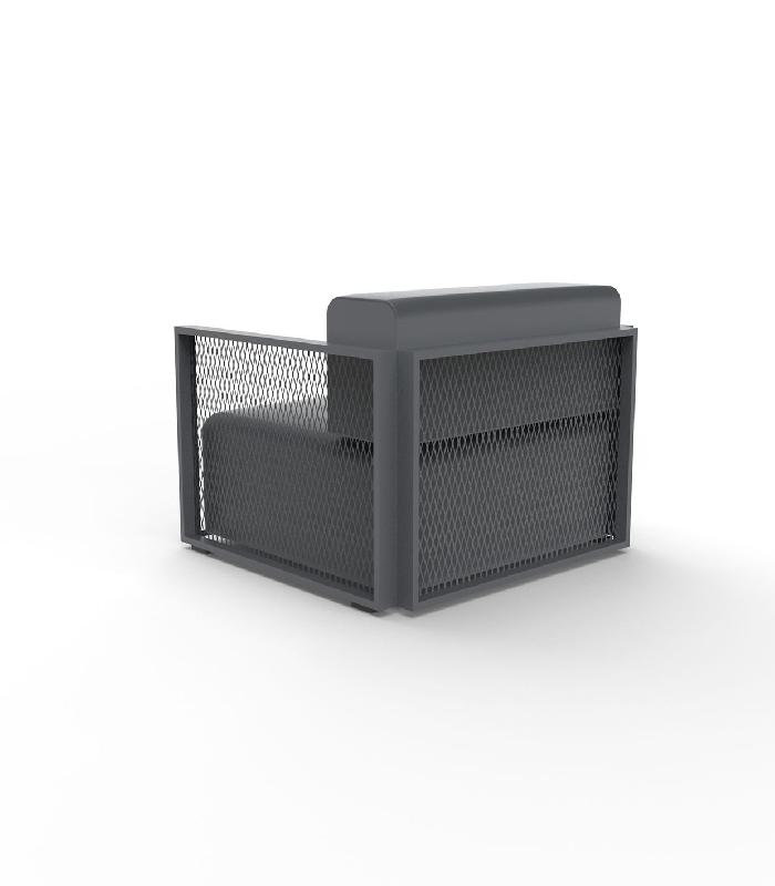 Fauteuil lounge THE FACTORY - anthracite_0
