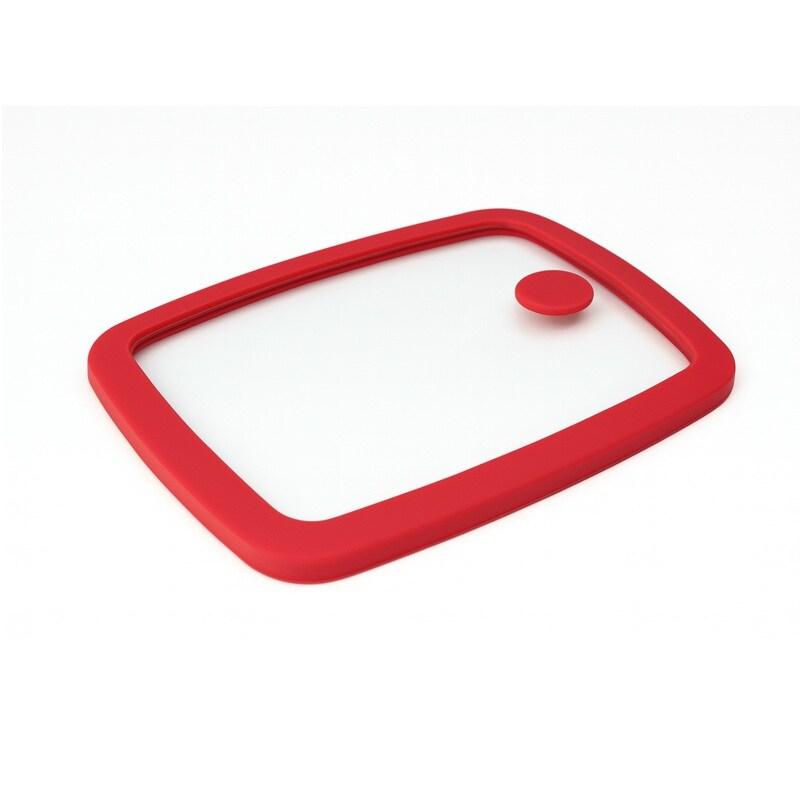 FHC evolupack FHC - 12Pcs - Couvercle GN 1/2 verre trempé et silicone avec 2 bouchons silicone  325x265mm H17mm - transparent verre FHC294GNOLI12_0