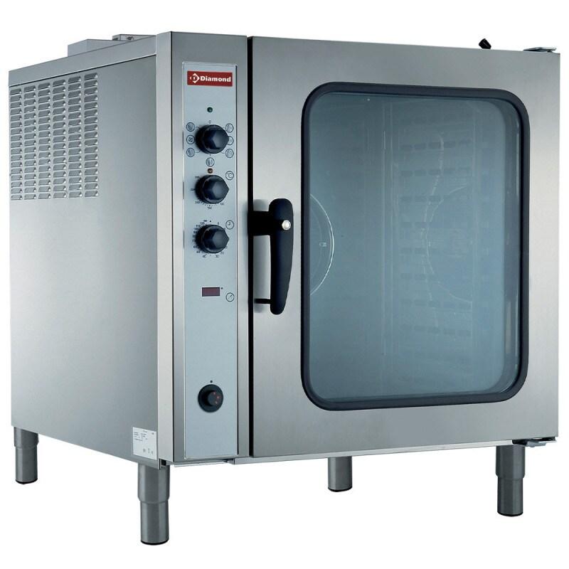 Four à gaz convection 10xGN 2/1 - humidificateur - Diamond - 0615402260428_0