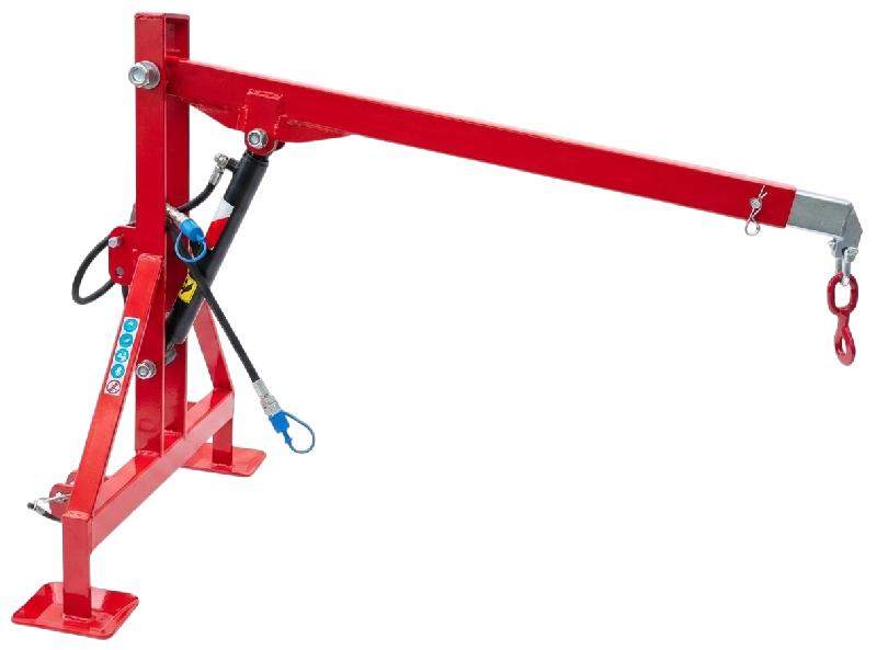 Grue de levage hydraulique 500 kg pour tracteur - Hauteur de levage 2,42 m - Attelage 3 points Torros TAHK0500_0