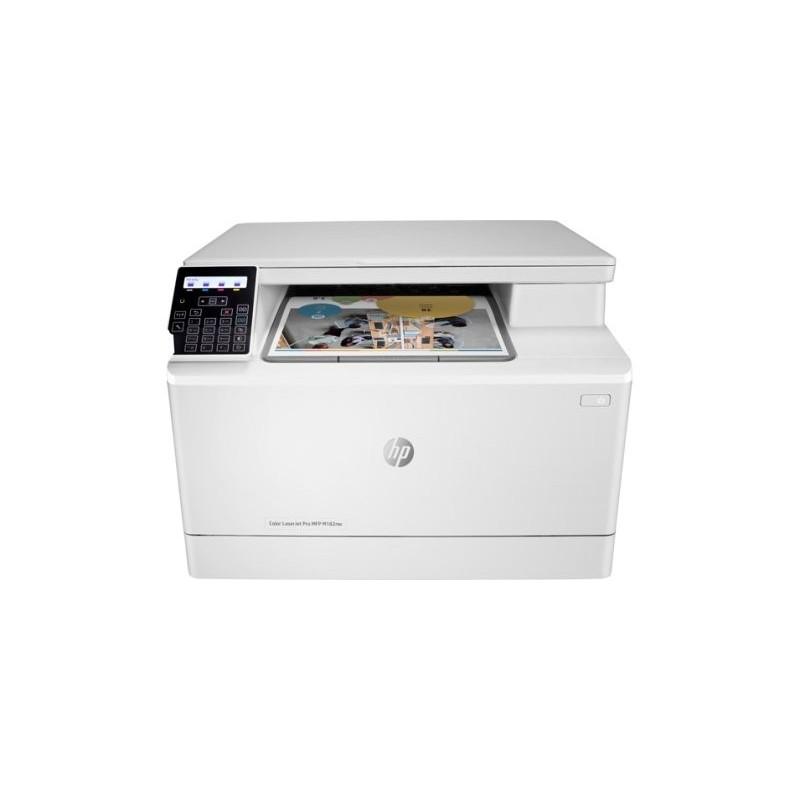 HP - LASERJET PRO M182N - 7KW54A - MULTIFONCTIONS (IMPRESSION, COPIE, SCAN) LASER COULEUR A4 - RÉSEAU - PAS DE RECTO VERSO - PAS DE WIFI - 16 PPM