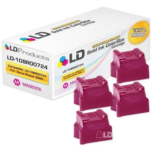 LOT DE 3 STICKS ENCRE COMPATIBLE MAGENTA XEROX PHASER 8560