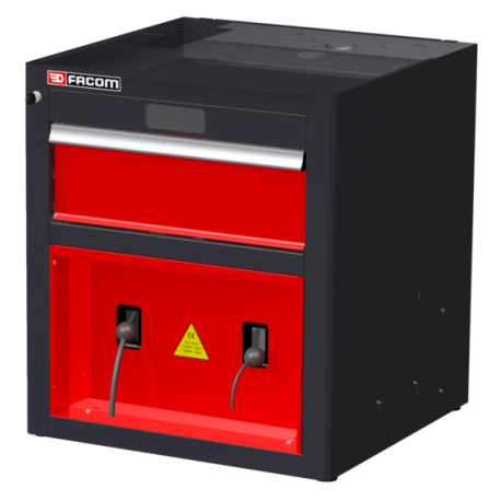 Meuble bas Jetline+ - Meuble énergie Facom France | JLS2-MBSEN - Distribution d'énergie avec tiroir multiprise et enrouleurs_0