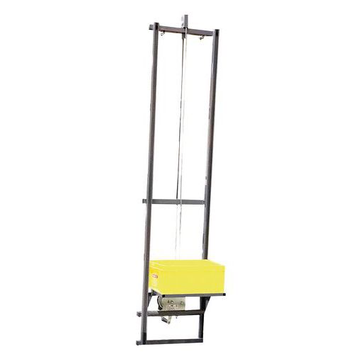 MONTE-CHARGE POUR PLATE-FORME DE RAYONNAGE 7 MARCHES - FIMM