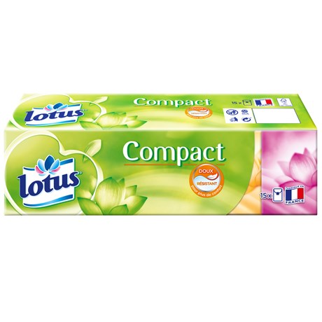 MOUCHOIR LOTUS COMPACT (VENDU PAR 15)