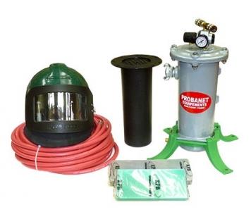 Pack casque de sablage et filtration nv 2000_0