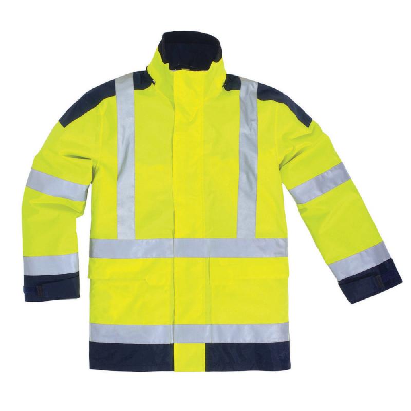 PARKA HAUTE VISIBILITÉ JAUNE DELTA PLUS, TAILLE M