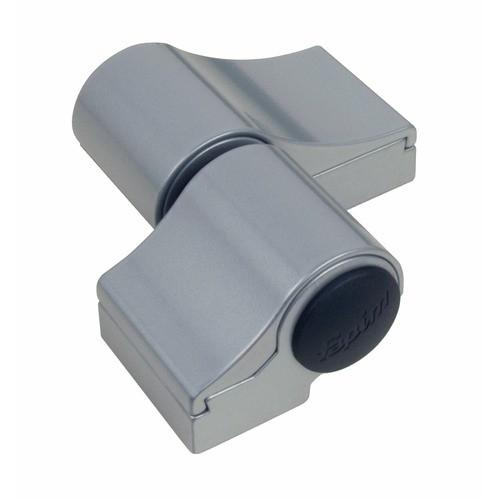 PAUMELLE À VISSAGE DIRECT - PORTE ALU - 60 MM - BLANC - PAR 20 - LOIRA+ FAPIM