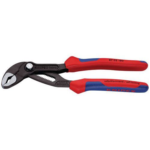 PINCE MULTIPRISE COBRA® 180MM - GAINAGE BI-MATIÈRE - CAPACITÉ 36MM - KNIPEX