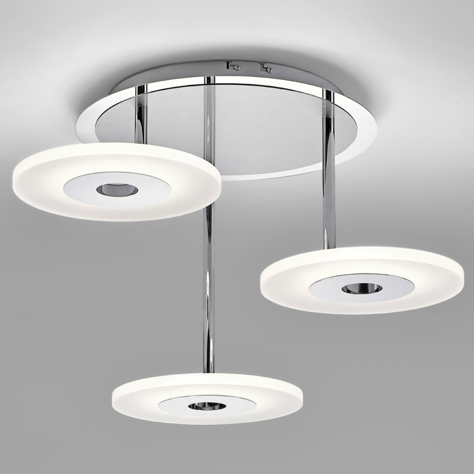 PAUL NEUHAUS PLAFONNIER LED ADALI, DIMMABLE VIA COMMUTATEUR