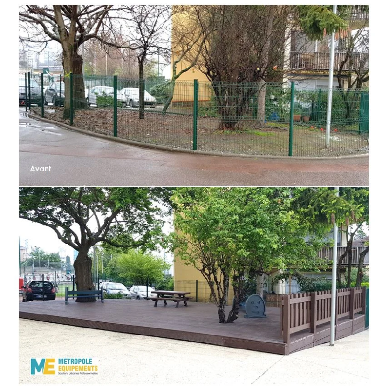 Planches antidérapantes en plastique recyclé_0