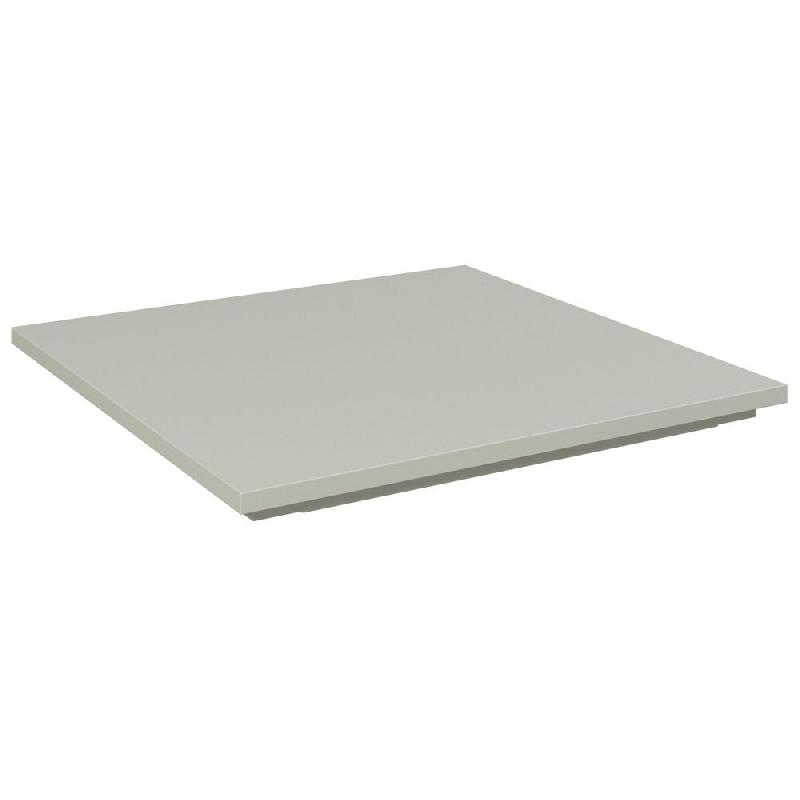 Plateau pour bac bois - L60,2xP60,2xH3,6cm - blanc mat_0