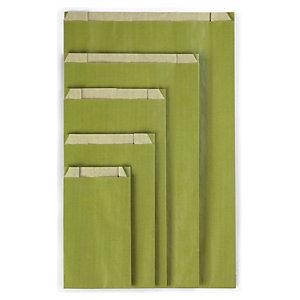 POCHETTE CADEAU KRAFT VERT OLIVE 31X 47 X 8 CM