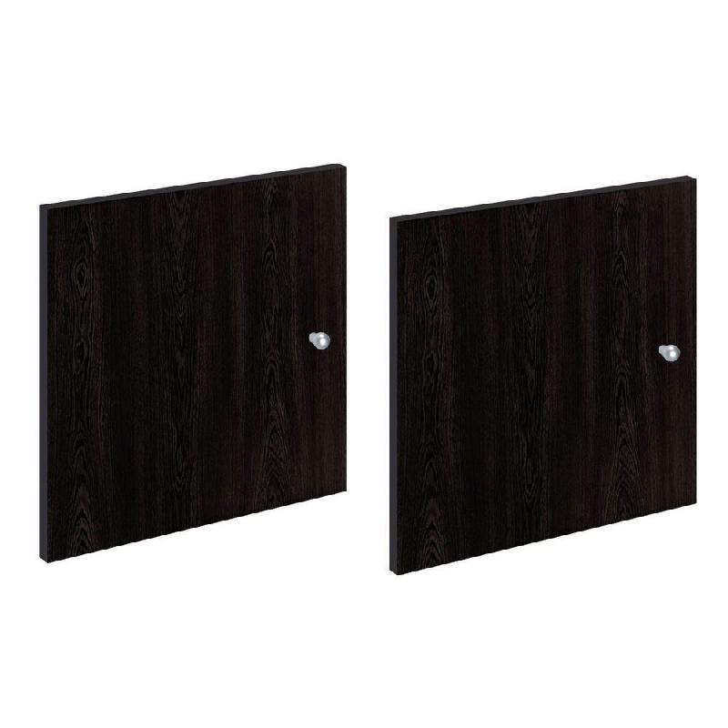 PORTES MULTICASES - NOIR - LOT DE 2